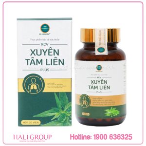 Viên Uống Bổ Phổi Xuyên Tâm Liên Kim Cương Vàng