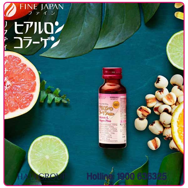 Nước Uống Hyaluron Collagen Plus Fine Japan