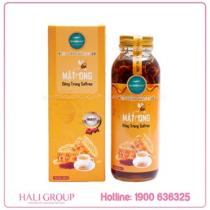 Mật Ong Đông Trùng Saffron Kim Cương Vàng