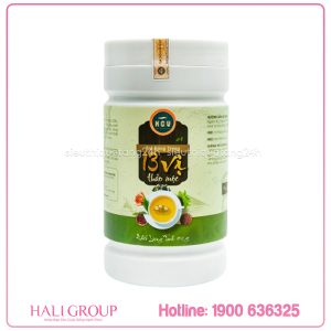 Trà Đông Trùng 13 Vị Thảo Mộc Kim Cương Vàng Hộp 450g