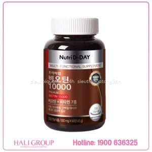 Viên Uống Bổ Sung Biotin 10000mg Nutri D-Day